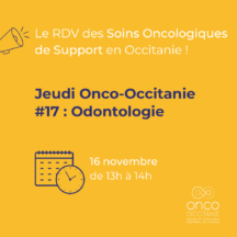 Jeudi Onco-Occitanie #17 : Odontologie