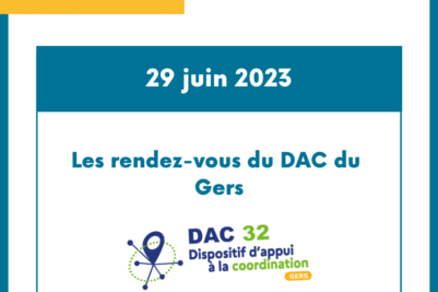 Webinaire « Les rendez-vous du DAC du Gers »