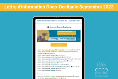 La lettre d’information d’Onco-Occitanie / septembre 2023