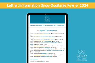 Lettre d’information d’Onco-Occitanie / Février 2024
