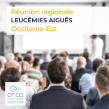 Réunion régionale Leucémies Aiguës Occitanie-Est