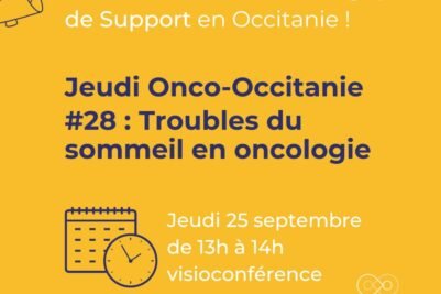 Jeudi Onco-Occitanie #28 : Troubles du sommeil en oncologie