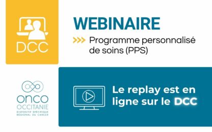 Webinaire Programme Personnalisé de Soins : le replay est disponible sur le DCC !