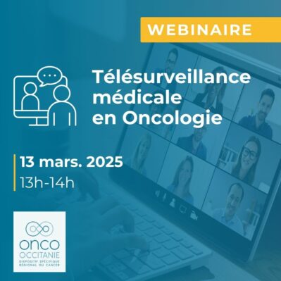 Webinaire Télésurveillance médicale en Oncologie