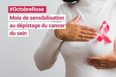 #Octobre rose : Mois de sensibilisation au dépistage du cancer du sein