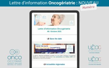 Lettre d’information Oncogériatrie #8 – Octobre 2025
