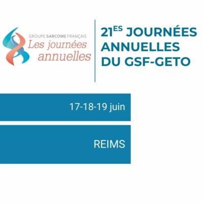 21e journées annuelles du GSF GETO 2026