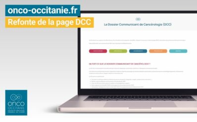 Refonte de la page sur le Dossier Communicant de Cancérologie (DCC) sur onco-occitanie.fr