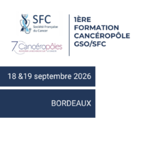 1ère formation Cancéropôle GSO / Société Française du Cancer (SFC)